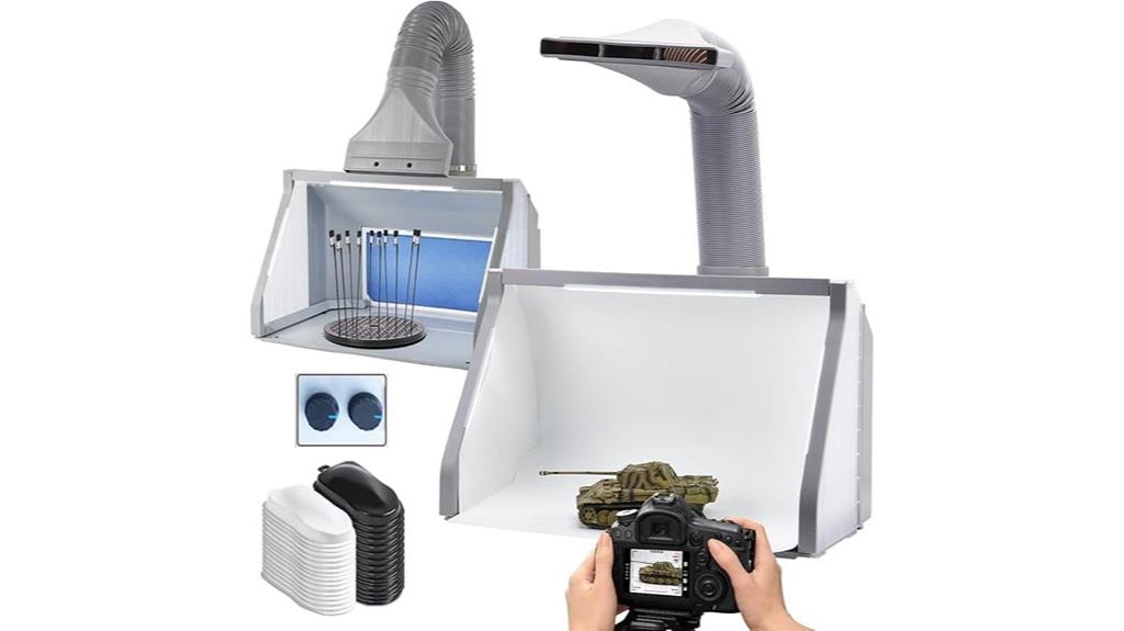ophir spray booth features