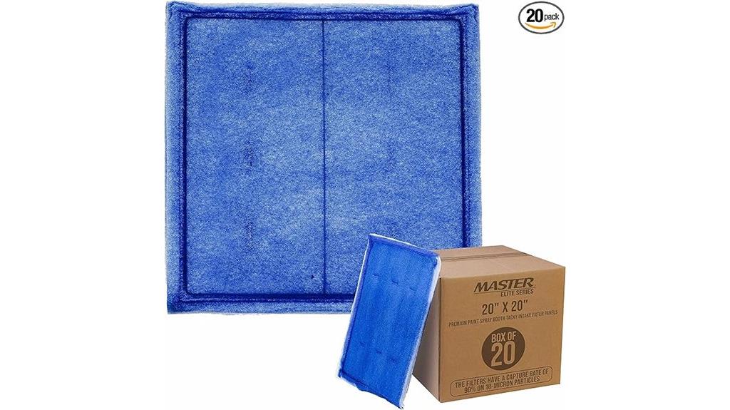 paint booth intake filters