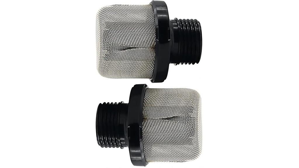 paint sprayer inlet strainer