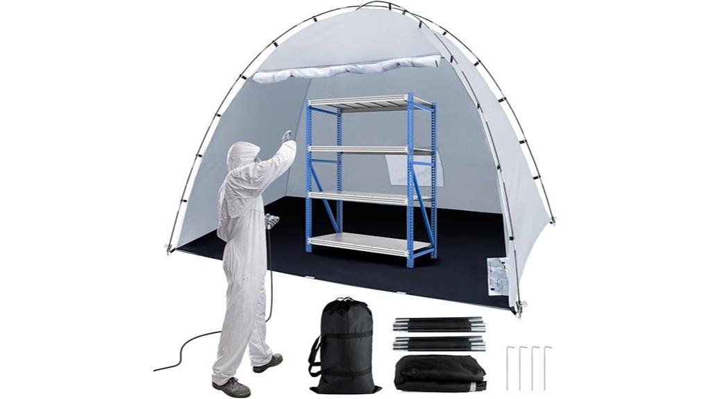 portable 10x6x6 5ft paint tent