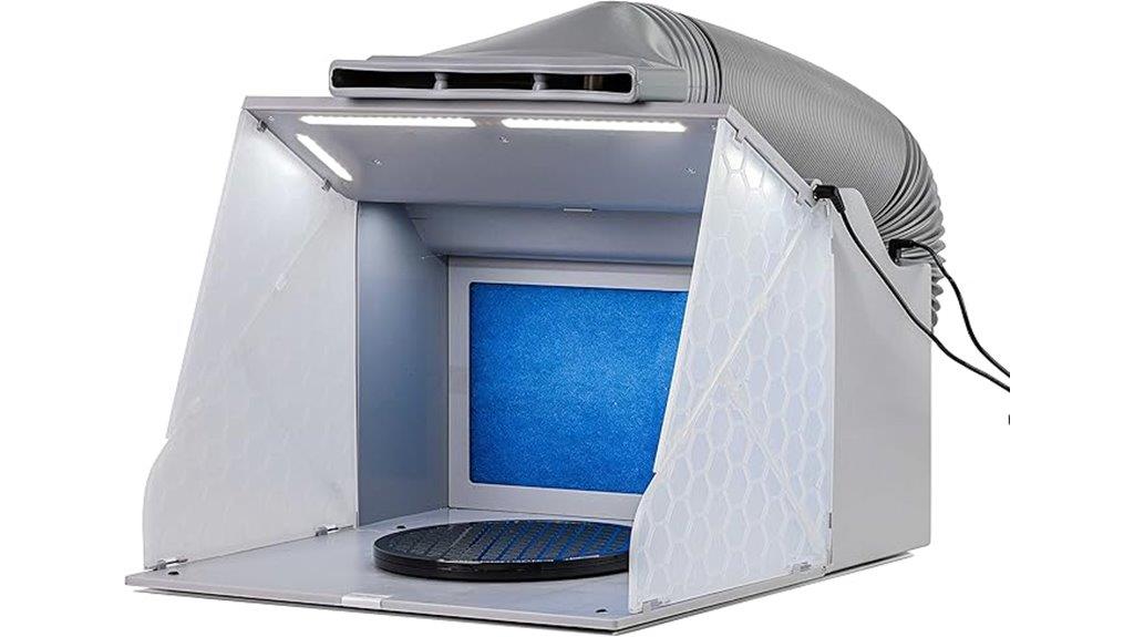 portable airbrush spray booth