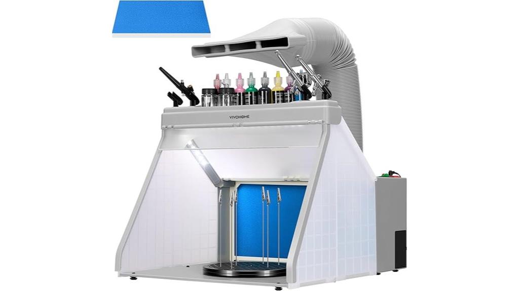 portable airbrush spray booth