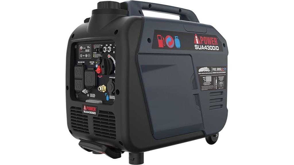 portable dual fuel inverter