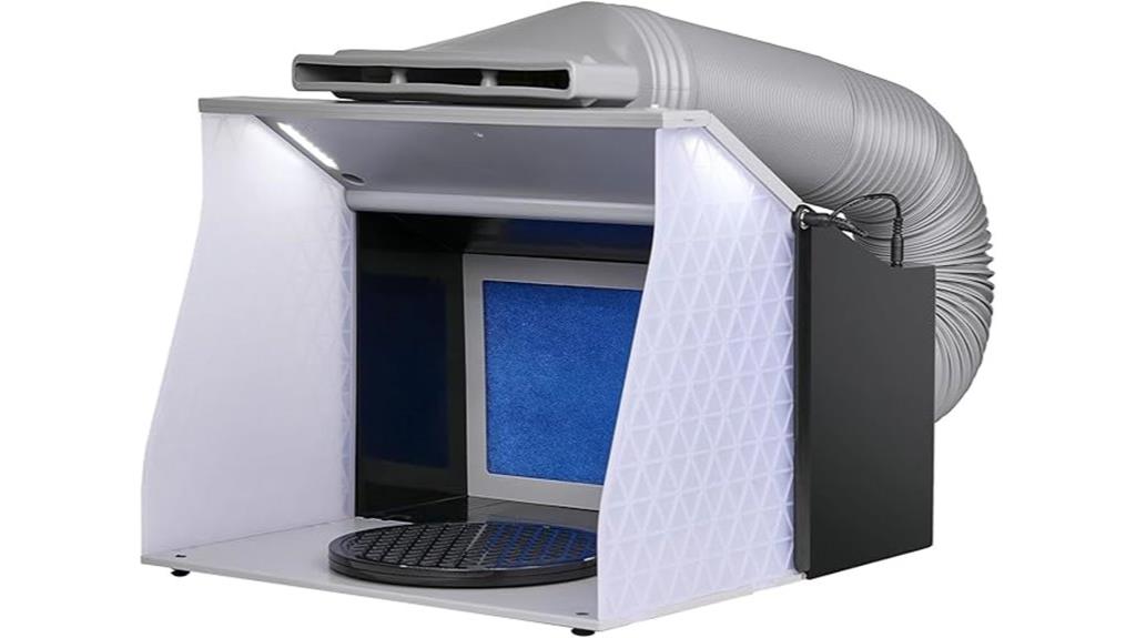 portable hobby paint booth