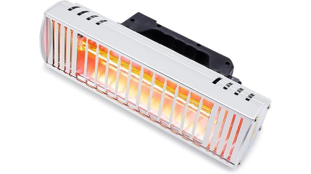 portable infrared paint curing lamp