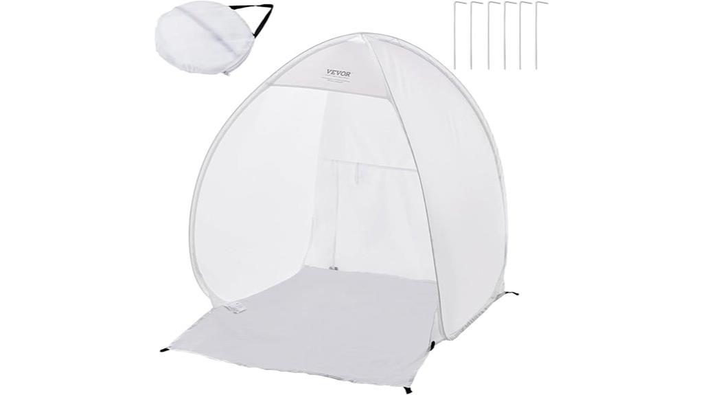 portable paint spray tent