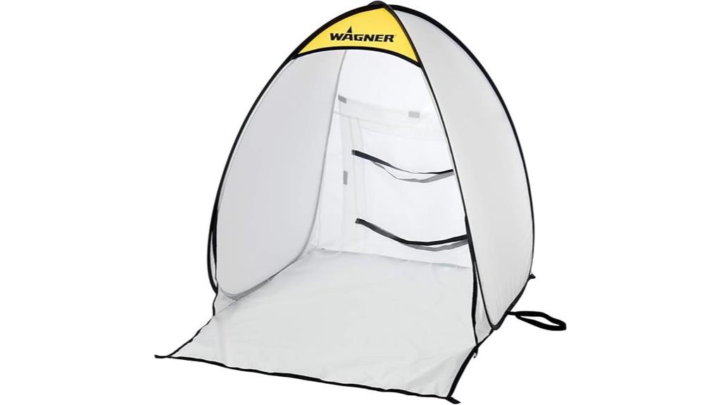 portable spray booth shelter