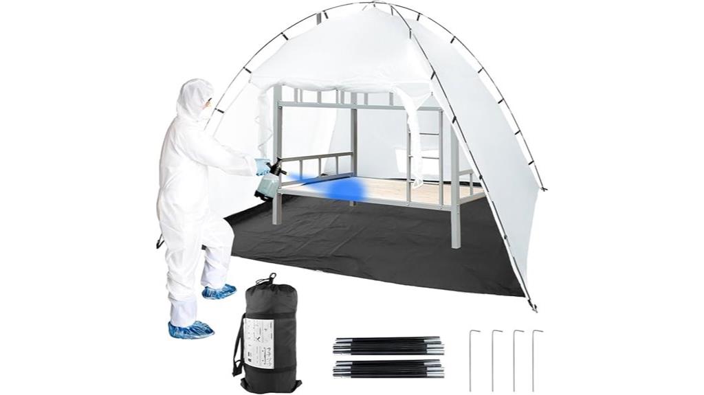 portable spray paint tent
