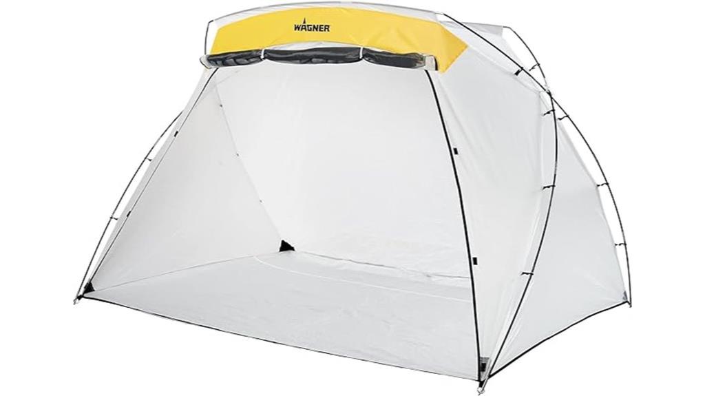portable spray shelter for diy