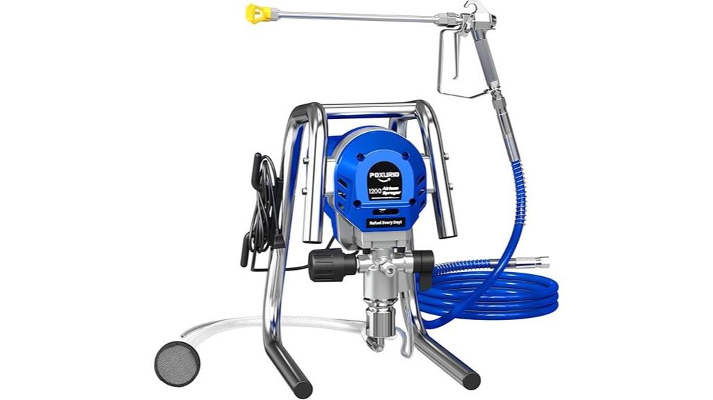 powerful 1200w airless sprayer