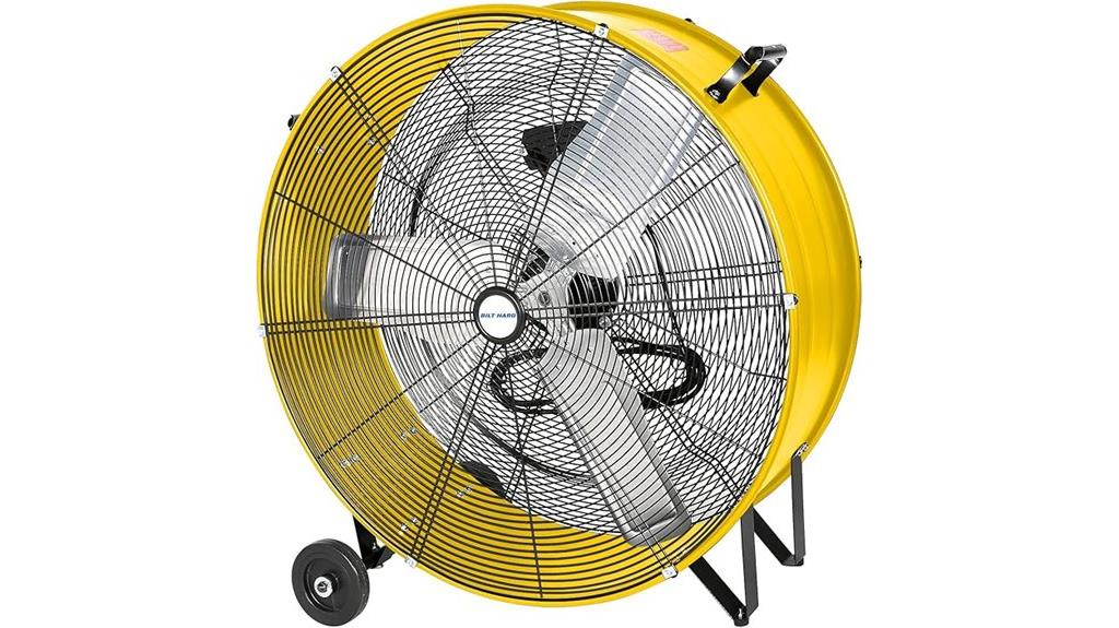 powerful 13 000 cfm drum fan