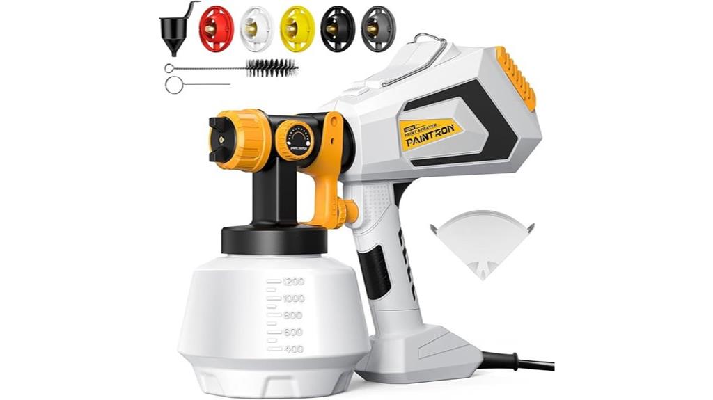powerful 700w hvlp sprayer