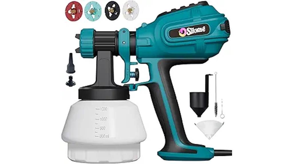 powerful 700w spray gun