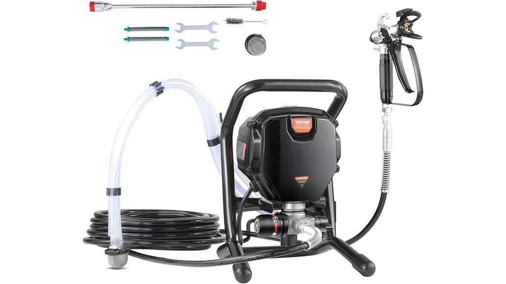 powerful 750w paint sprayer