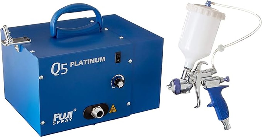 quiet hvlp spray system