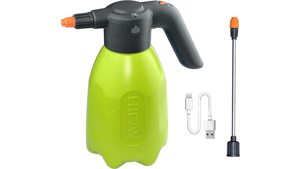 rechargeable 2l spray bottle