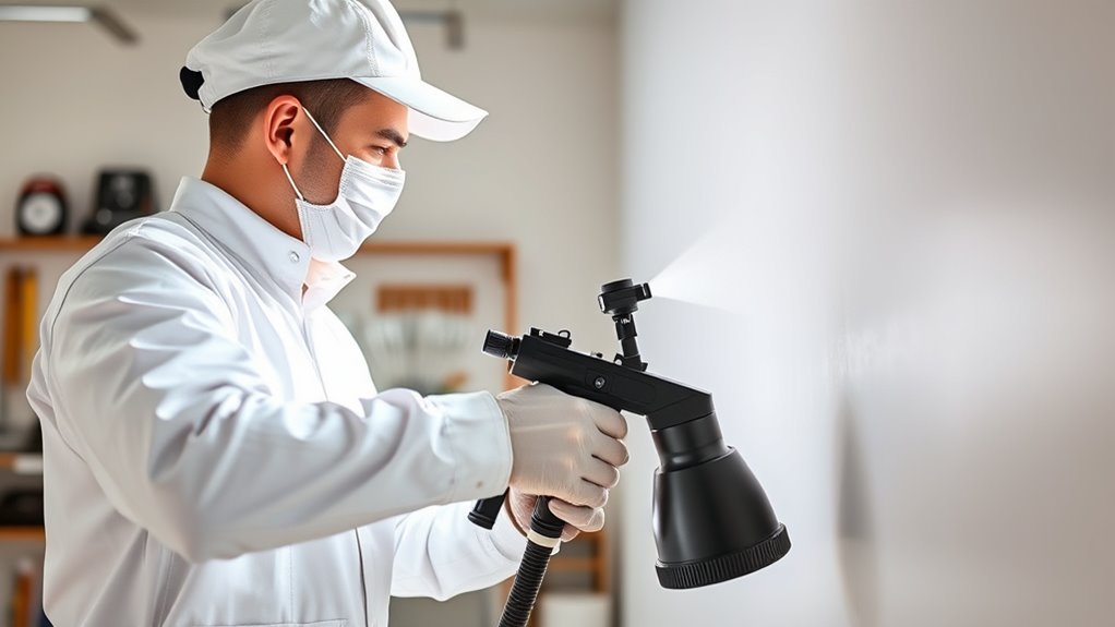 spray control and compatibility