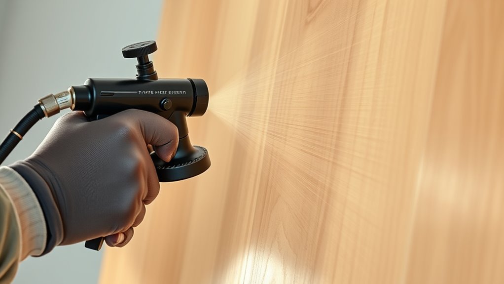 spray control and efficiency