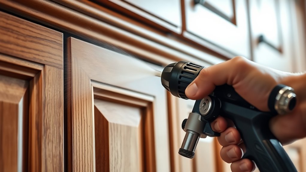 spray pattern nozzle flexibility