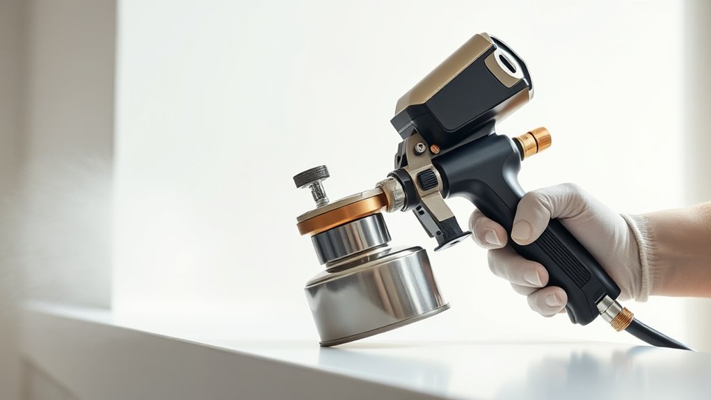 sprayer features for efficiency