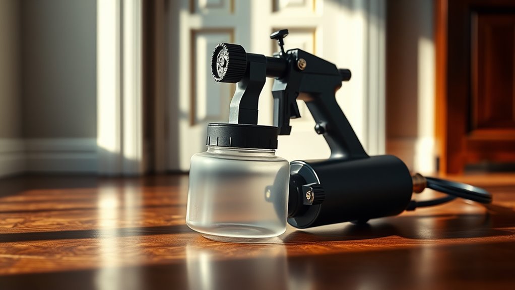 sprayer features for interior