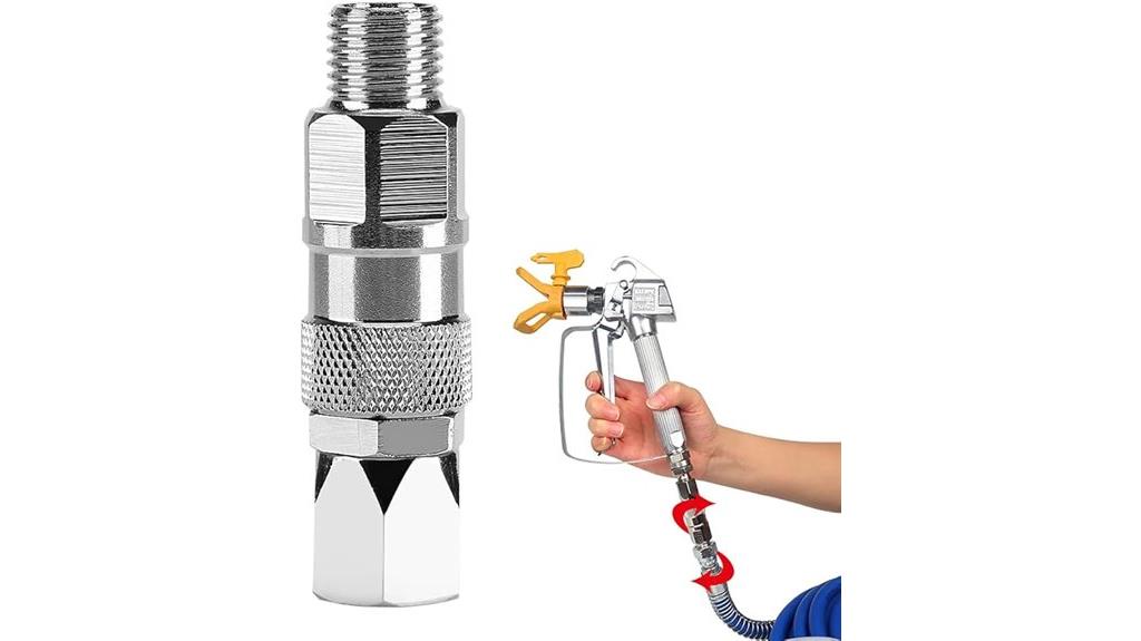 stainless steel spray connector