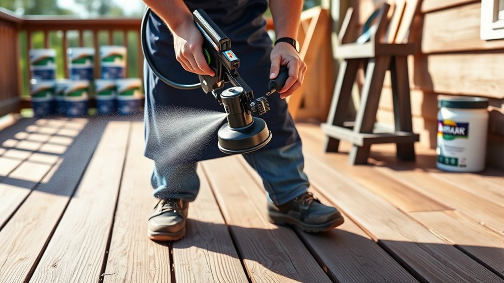 top airless deck stain sprayers