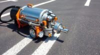 top airless striping machines
