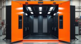 top crossdraft spray booths