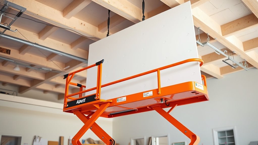 top drywall lifts for ceilings