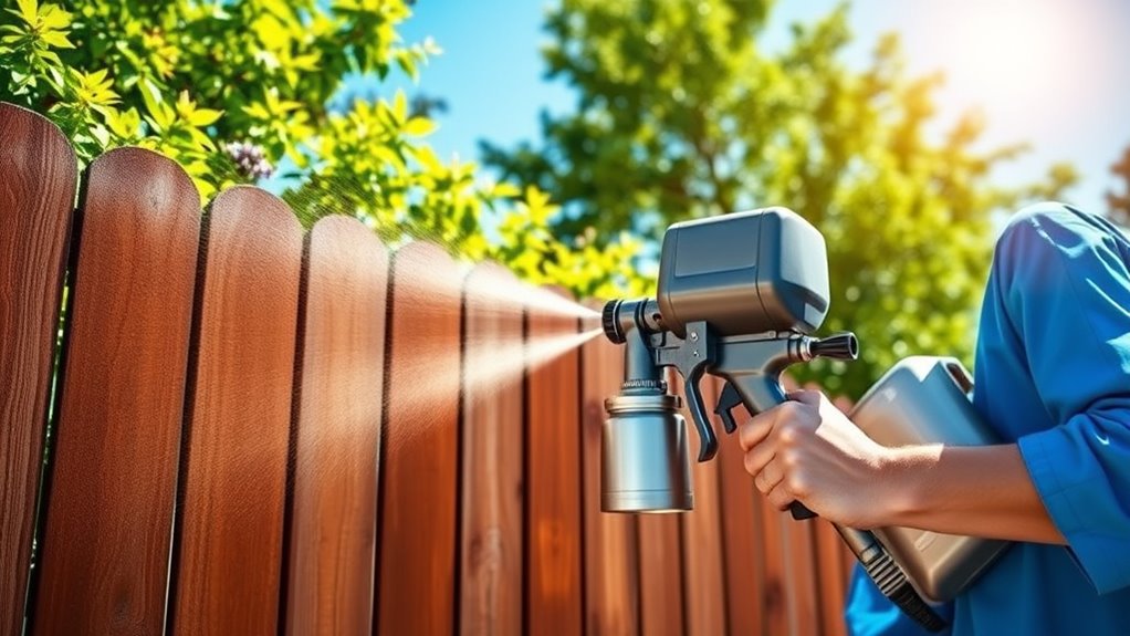 top fence stain sprayers
