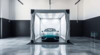 top garage spray booths