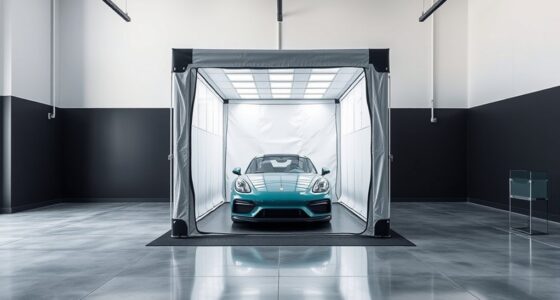 top garage spray booths