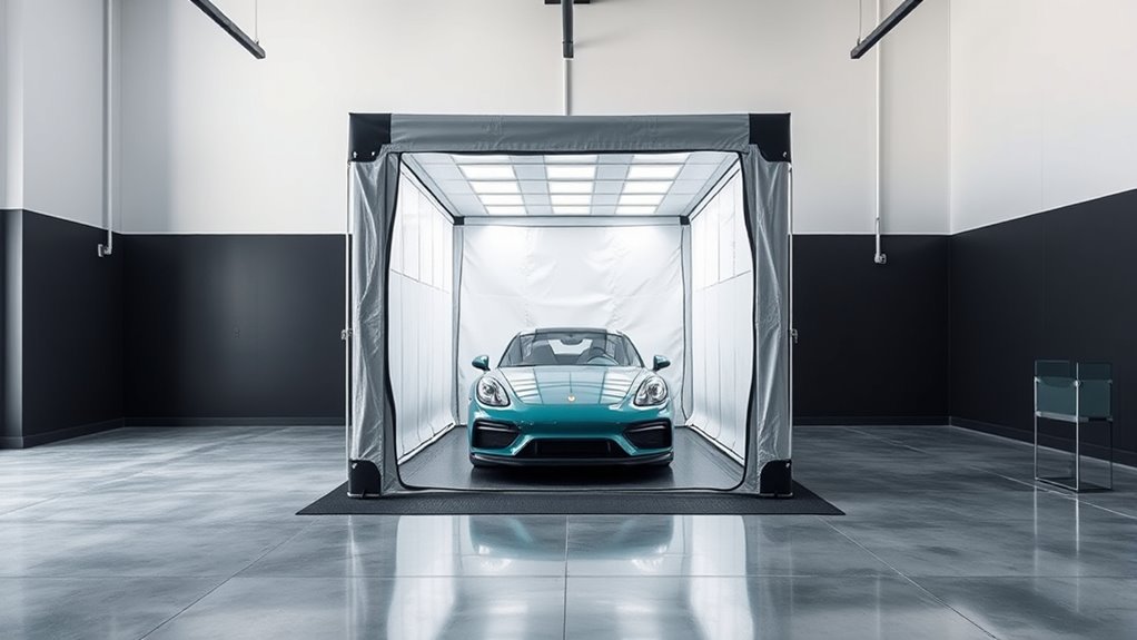top garage spray booths