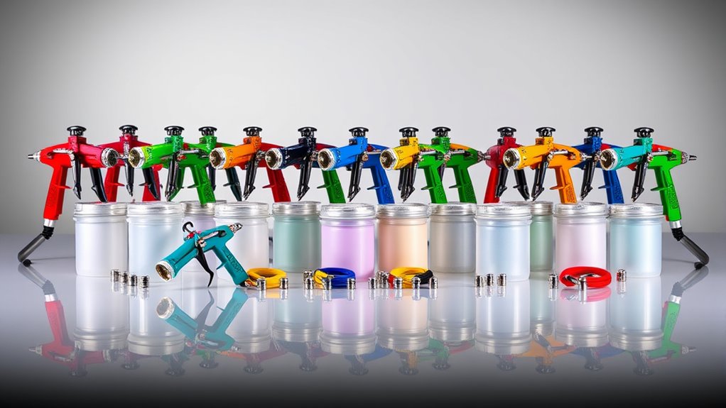 top hvlp spray gun kits