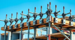 top outriggers for scaffold stability