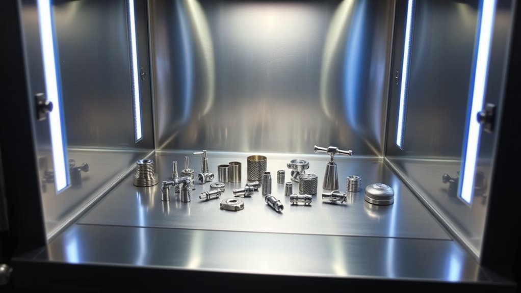 top small parts spray booths