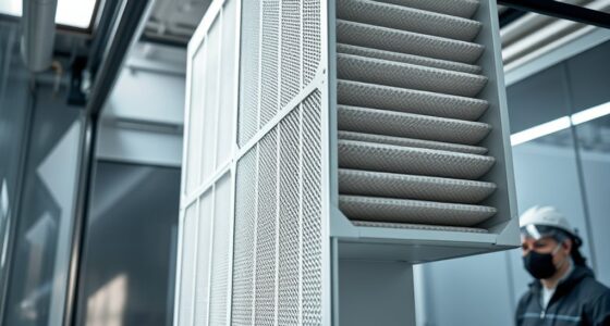 top spray booth prefilter options