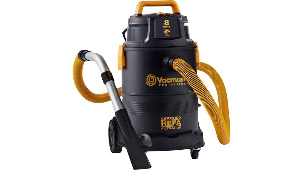 vacmaster pro 8 gallon hepa vac