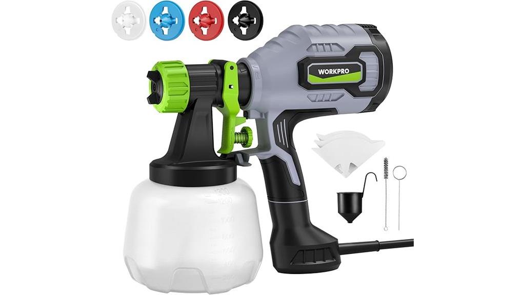 versatile paint sprayer kit