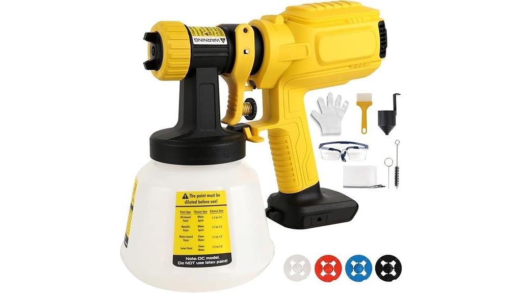 wireless dewalt paint sprayer