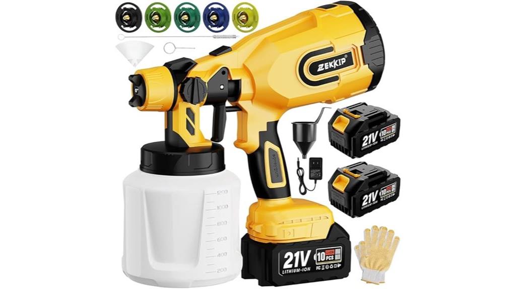 wireless paint sprayer set