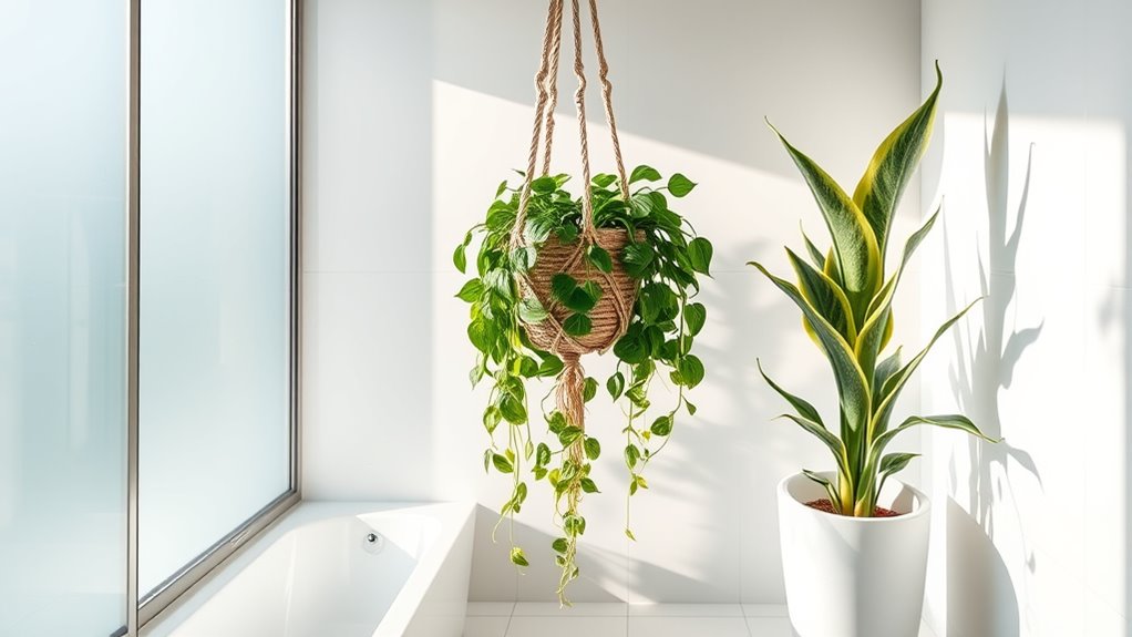 bathroom friendly indoor plants