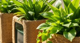 biodegradable self watering planters