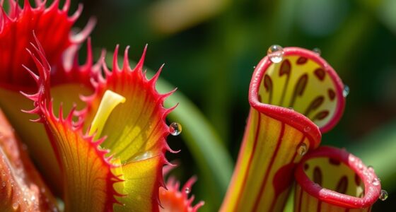 carnivorous plants meat adaptation