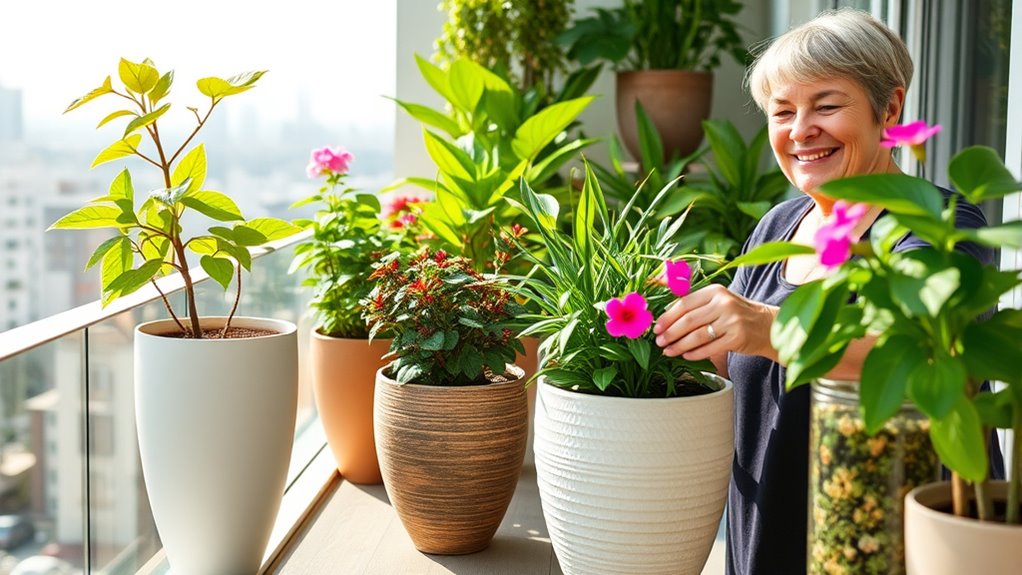 consistent watering promotes root health