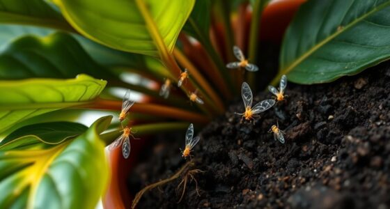 controlling soil pest flies
