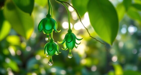 emerald jade vine bloom