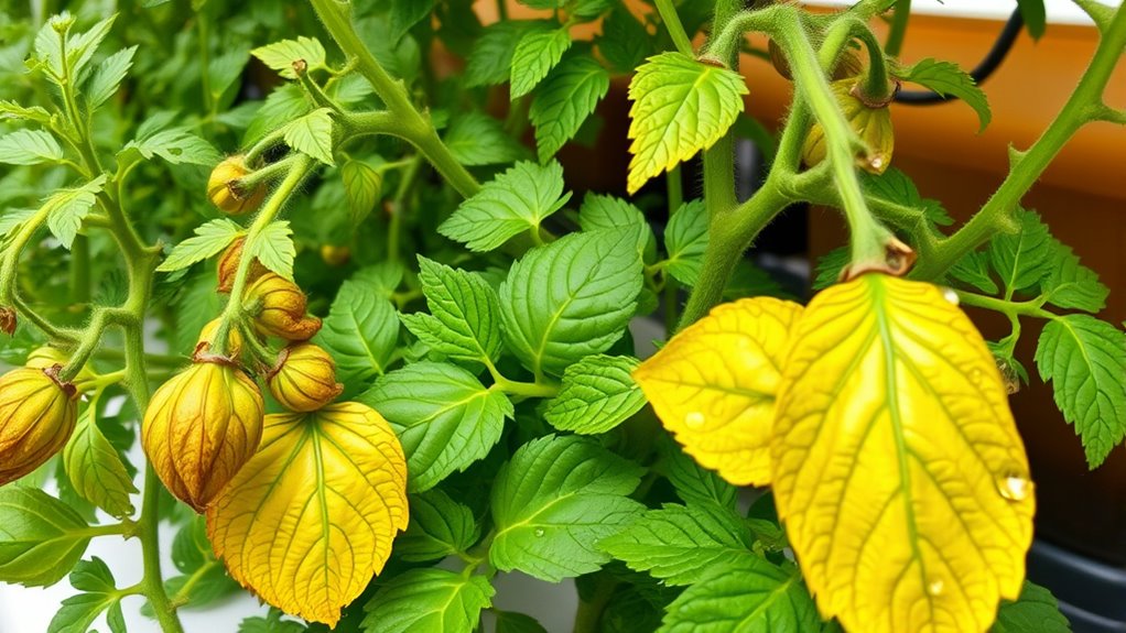 hydroponic nutrient deficiency diagnosis