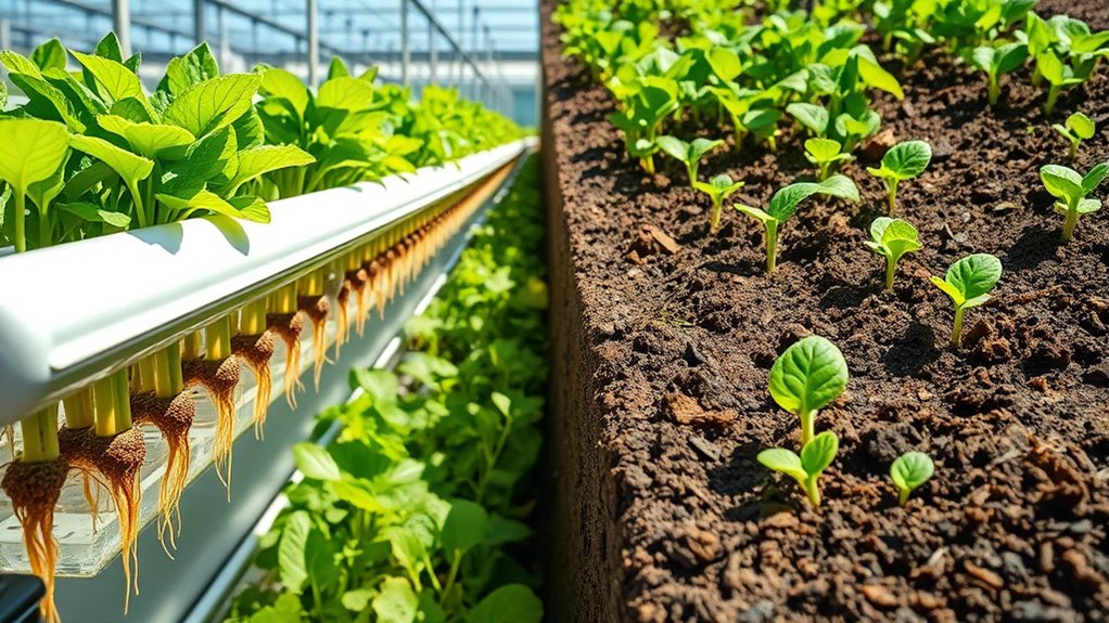 hydroponics accelerates root growth